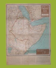 Carta geografica africa usato  Vanzaghello