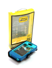 Capa defensora robusta OEM OTTERBOX COM CLIPE DE COLDRE PARA APPLE iPHONE 4S 4 AZUL-PETRÓLEO comprar usado  Enviando para Brazil