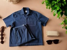 Ensemble décontracté bleu d'occasion  Manduel