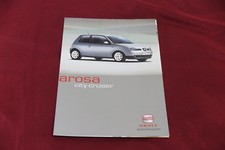 Brochure seat arosa for sale  BASILDON