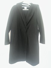 Zara coat black for sale  PULBOROUGH