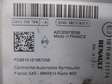 Autoradio recepteur renault d'occasion Autoradio recepteur renault d'occasion  Vernaison