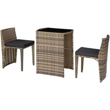 Aluminium rattanset bistro gebraucht kaufen  Igersheim
