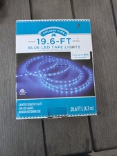 240 luzes LED de fita azul Holiday Time 19,6 pés , usado comprar usado  Enviando para Brazil