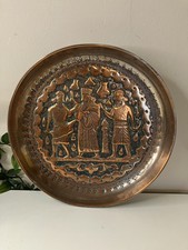 Placa de arte de parede vintage inglesa 9” latão taverna redonda veja fotos comprar usado  Enviando para Brazil