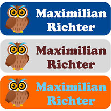 Namensaufkleber kinder 35x10mm gebraucht kaufen  Leipzig
