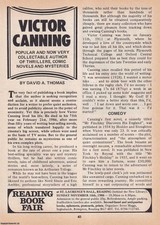 Victor canning. author for sale  SHREWSBURY