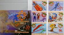 CHAD TSCHAD 1983 967-72 B Block 153 B Olympia Olympics 1984 Sarajevo Sport MNH, usado comprar usado  Enviando para Brazil