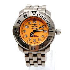 Relógio masculino SECTOR Diving Team 1000 automático mostrador amarelo comprar usado  Enviando para Brazil