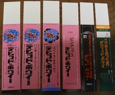 David Bowie PROMO OBI set for miniLP CD JAPAN comprar usado  Enviando para Brazil