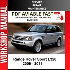 RANGE ROVER SPORT 2009 2010 2011 2012 2013 MANUAL DE OFICINA DE REPARO DE SERVIÇO comprar usado  Enviando para Brazil