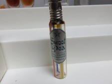 Frasco de perfume antigo listrado multicolorido 3" etiqueta ervilha doce Toronto CA comprar usado  Enviando para Brazil