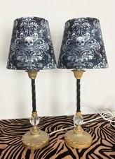 Pair candle style for sale  DUNOON