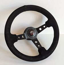 Volante serve para TOYOTA Celica Supra Mr2 Corolla Hiace Alcantara couro comprar usado  Enviando para Brazil