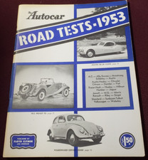 Volkswagen Export Saloon VW Autocar Road Tests 1953 Presente de Dia dos Pais comprar usado Volkswagen Export Saloon VW Autocar Road Tests 1953 Presente de Dia dos Pais comprar usado  Enviando para Brazil