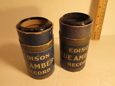 Edison Blue Amberol Records - Série 26000 - Alemão, 2 cilindros - Lote 6 comprar usado  Enviando para Brazil