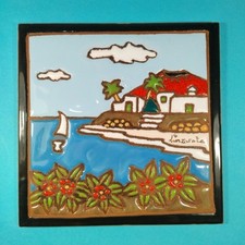 Decorative art tile for sale  PENRYN