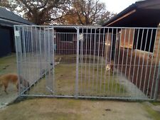 Galvanised dog run. for sale  RHYL