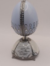 Musical remembrance egg for sale  LLANELLI