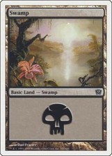 Carta MTG-Palude (V.3)-Nona Edizione-N.340-ITA-Good- comprar usado  Enviando para Brazil