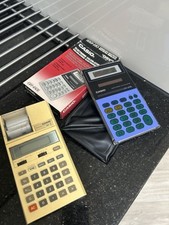 Casio calculators vintage for sale  CHEADLE