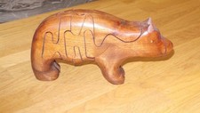 Az286 wooden bear for sale  BRISTOL