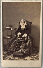 CDV SENHORA EM CADEIRA DE RODAS CADEIRA DE BANHO CAPÔ MADDISON HUNTINGDON FOTO ANTIGA comprar usado  Enviando para Brazil