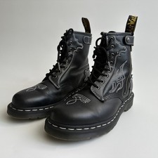 Botas de couro Dr. Marten Gothic Americana 1460 GA tamanho 8 femininas - 7 masculinas comprar usado  Enviando para Brazil