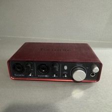 Usado, Interface de áudio Focusrite Scarlett 2i2 2ª geração USB – 24bit/192kHz Phantom Power comprar usado  Enviando para Brazil