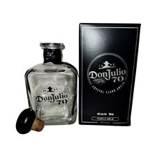 1 Don Julio 70º Aniversário Garrafa Vazia de Tequila Cris Anejo com Caixa 750 ml Estado Perfeito, usado comprar usado  Enviando para Brazil