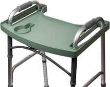 Usado, Bandeja de caminhada verde Sigo para mesa de bandeja dobrável rolante com porta-copo comprar usado  Enviando para Brazil