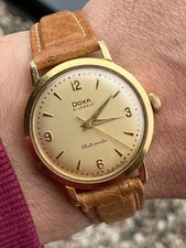 DOXA Automatic 33,5mm | 20m Gold Plated | Good Working and Nice | Vintage 1957 comprar usado  Enviando para Brazil