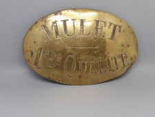 Tres rare plaque d'occasion  Pacy-sur-Eure