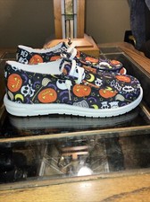 Sapatos femininos de lona para caminhada abóbora Halloween tamanho UE 38 EUA 7,5, usado comprar usado  Enviando para Brazil