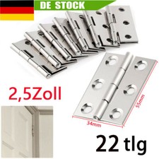 Stk scharniere edelstahl gebraucht kaufen  Deutschland