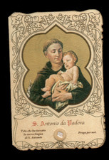 Santino holy card usato  Italia