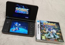 Nintendo DSi XL marrom escuro Sonic Colors jogo na caixa NDS retrô comprar usado  Enviando para Brazil