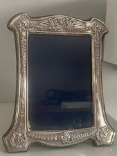 solid silver frame for sale  UK