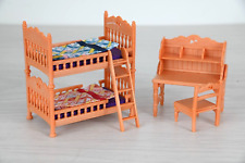 Conjunto de beliche infantil Sylvanian. Móveis de mesa infantil. casa de bonecas, usado comprar usado  Enviando para Brazil