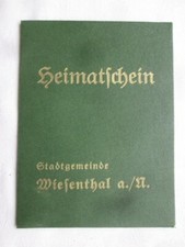 Ausweis heimatschein hülle gebraucht kaufen  Teisendorf