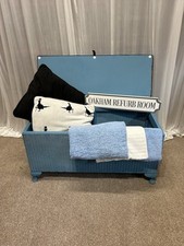 Lloyd loom ottoman for sale  DUDLEY