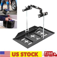 Braçadeira de suporte de bateria ajustável para carro trailer barco bandeja suporte de bateria EUA comprar usado  Enviando para Brazil
