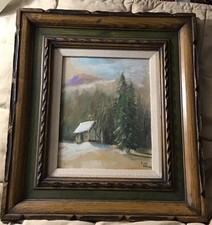 Pintura a óleo listada artista/Irma Wallem, usado comprar usado  Enviando para Brazil