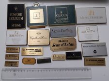 Plaques horlogeres zenith d'occasion  Paris XV
