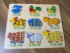 Holz puzzle einsteckpuzzle gebraucht kaufen  Althütte