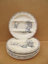 Ancienne assiette asperges d'occasion  France