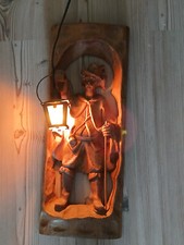 Holzskulptur nachtwächter lat gebraucht kaufen  Bad Soden-Salmünster
