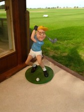 Funny golfer figurine for sale  Spartanburg