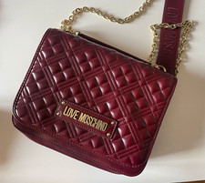 Borsa moschino bordeaux usato  Monticello Brianza