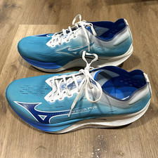Tênis de corrida Mizuno Wave Rebellion Pro 2 azul rio branco masculino tamanho 12 comprar usado  Enviando para Brazil